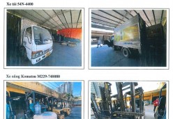 Công ty Đấu giá Hợp danh Trực tuyến Việt Nam thông báo đấu giá lô tài sản đã qua sử dụng, hết hạn đăng kiểm, một số tài sản đã và/hoặc sắp hết niên hạn lưu hành, tất cả tài sản không khởi động được.